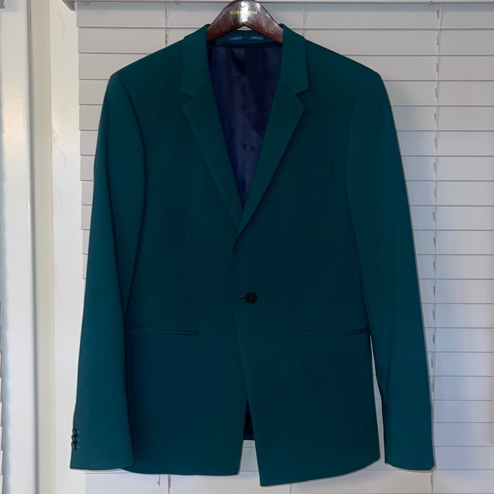 Teal Topman Blazer